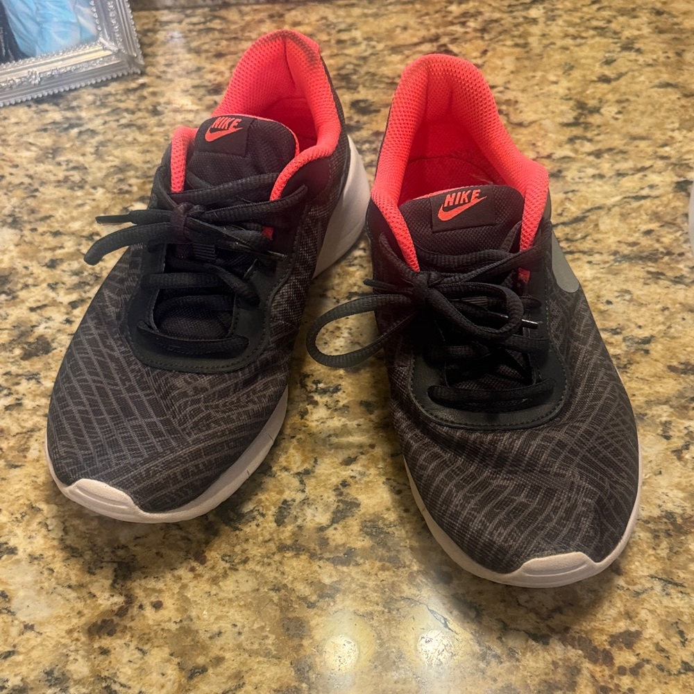 Nike Black and Pink Athletic Shoes